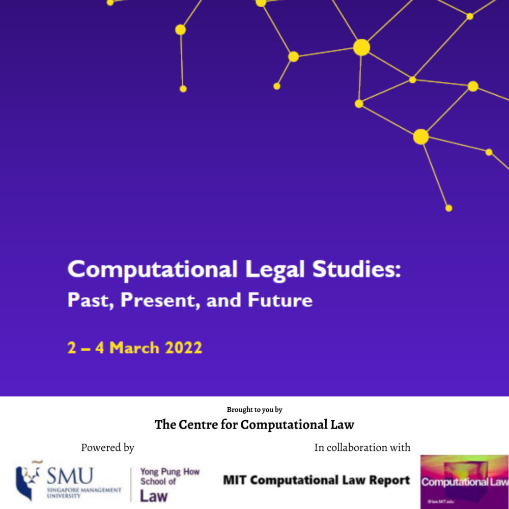 Computational Legal Studies: Past, Present, and Future
